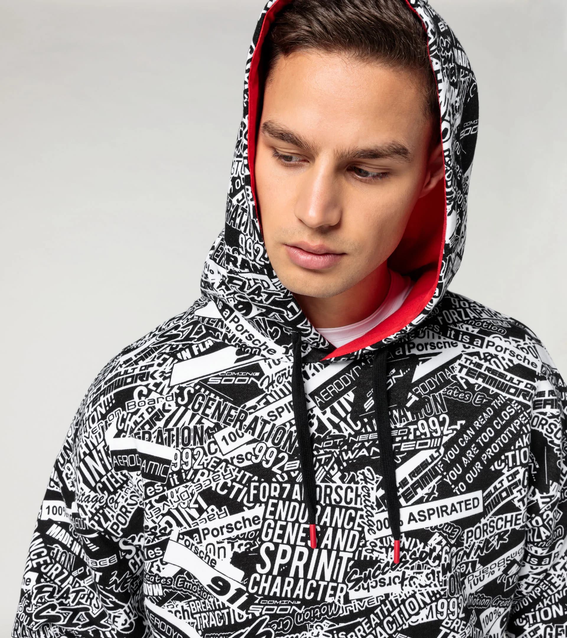 Felpa con cappuccio unisex – Motorsport Fanwear 3